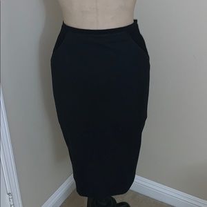 Wool lined Elie Tahari pencil skirt